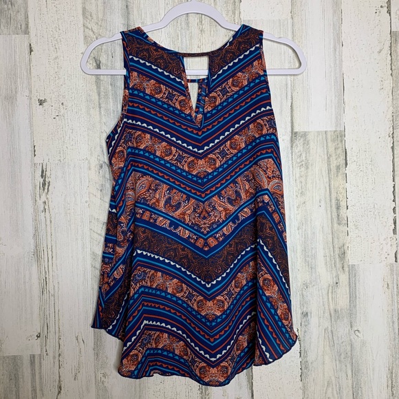 Allison Joy Color Print Tank Top - Picture 2 of 5